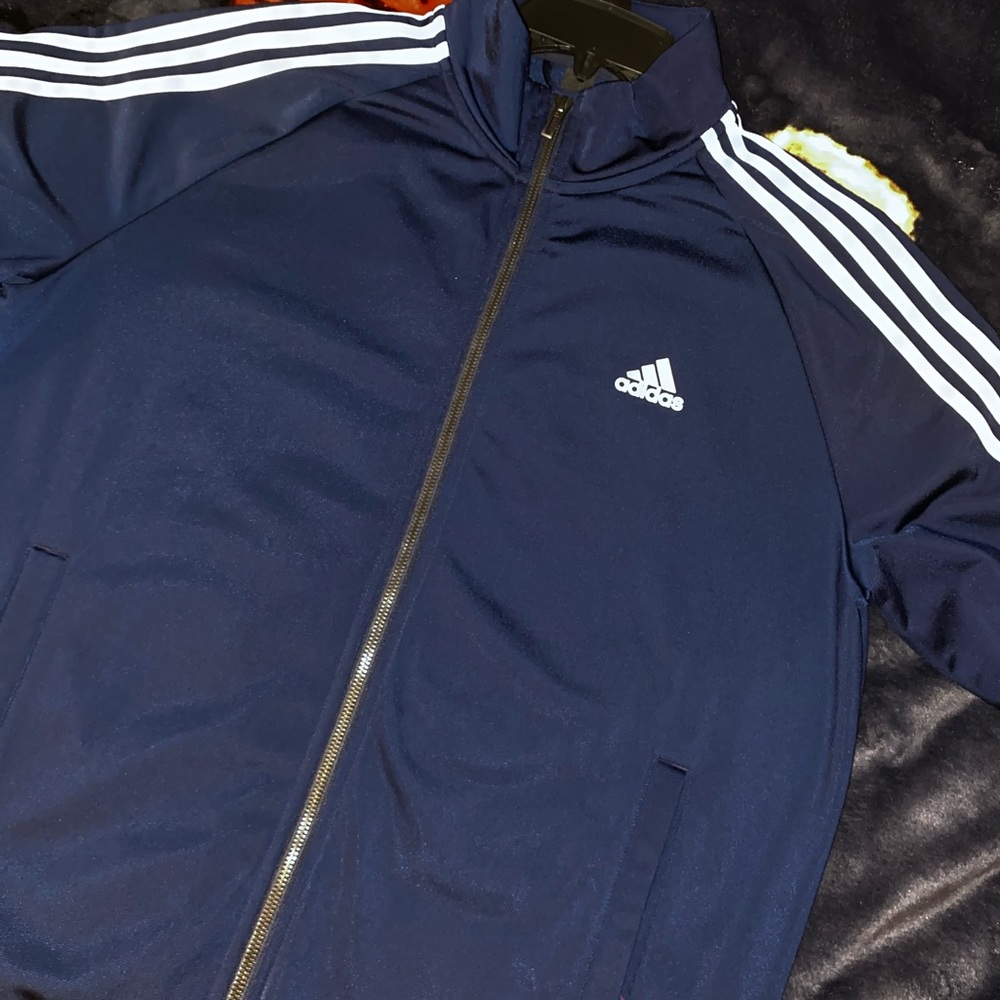 Adidas Men’s Navy Blue Track Jacket